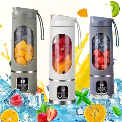 Portable Blender | USB Rechargeable Personal Blender for Shakes and Smoothies | Handheld Mini Juicer & Travel Mixer