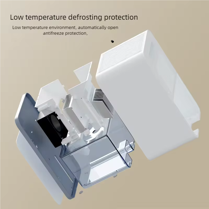 Intelligent Portable Dehumidifier | Smart Timer Air Dryer for Home, Bedroom & Kitchen | Deodorizing Moisture Absorber for Mould & Clothes