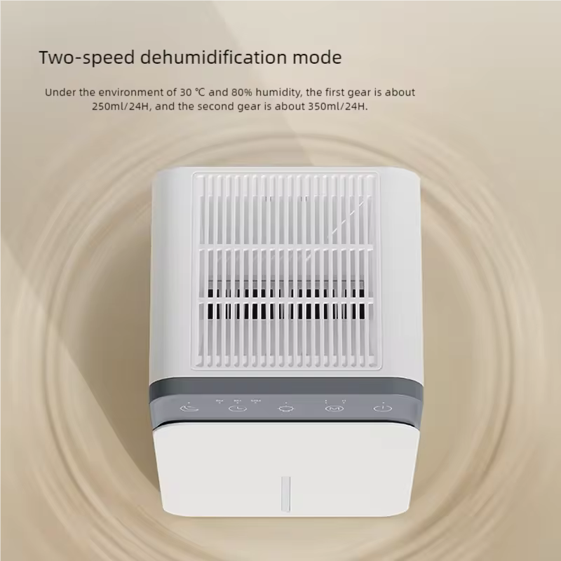 Intelligent Portable Dehumidifier | Smart Timer Air Dryer for Home, Bedroom & Kitchen | Deodorizing Moisture Absorber for Mould & Clothes