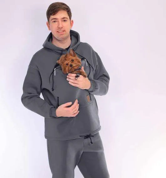 Pet Pouch Hoodie for Small Dogs & Cats