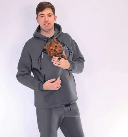 Pet Pouch Hoodie for Small Dogs & Cats