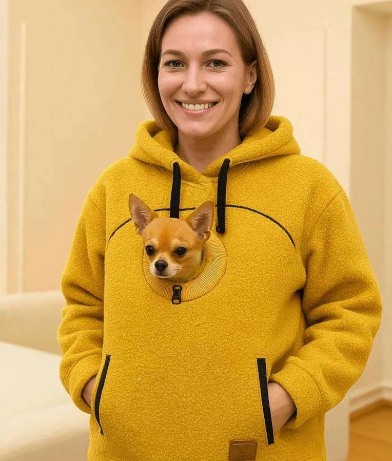 Pet Pouch Hoodie for Small Dogs & Cats