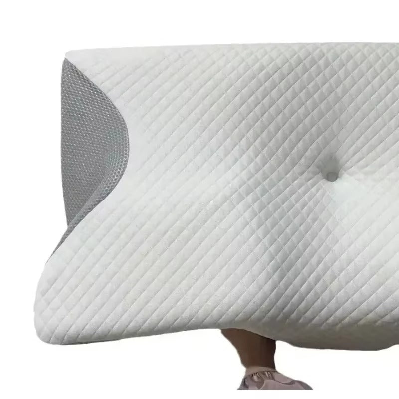 Cervical Neck Pillow for Pain Relief | Butterfly Memory Foam Contour Pillow | Ergonomic Orthopedic Support for Side & Stomach Sleepers