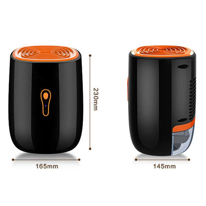 Portable Air Purifier & Dehumidifier | 800ml Small Dehumidifier for Home | Anti-Mould Air Dryer for Bedroom & Bathroom