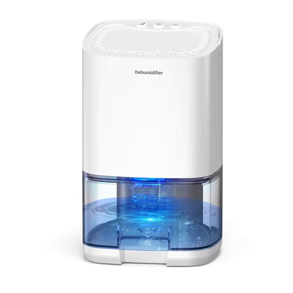 Portable Dehumidifier for Home | Small Quiet Dehumidifier for Office & RV | Moisture Absorber for Mould & Damp