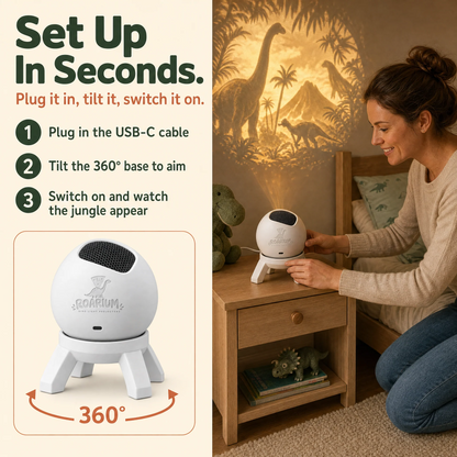 Dino Adventure Light Projector