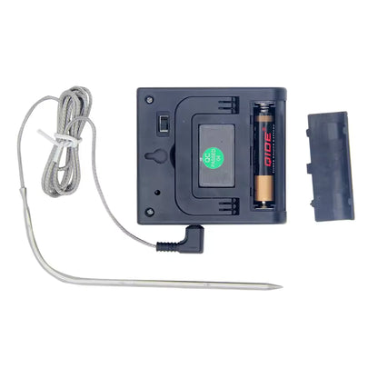 Digital Meat Thermometer for Cooking | Oven BBQ Grill Food Probe | Meat Temperature Timer & Heat Meter