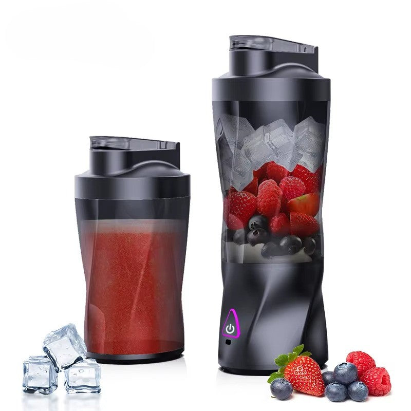 700ML Portable Blender | Electric Juicer Cup | USB Rechargeable Smoothie Maker | Personal Mini Mixer for Shakes & Juice | Travel & Outdoor Gym Bottle